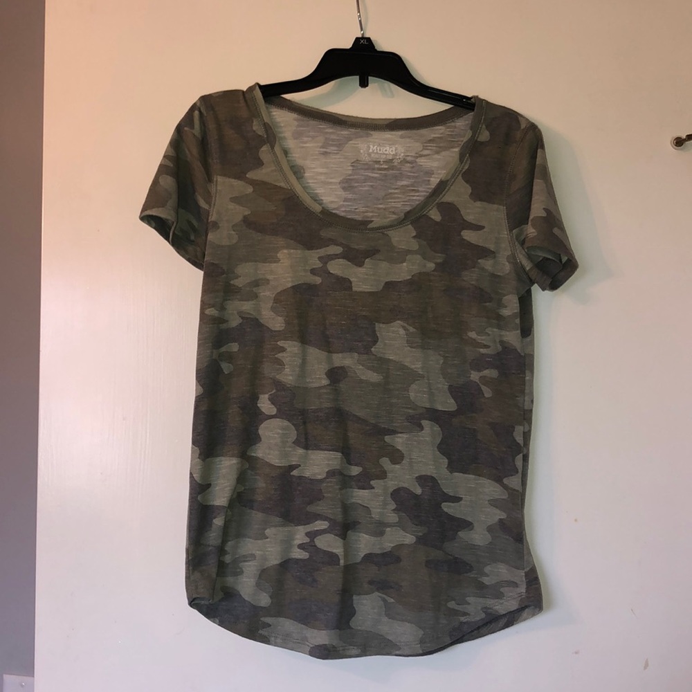 Mudd Camo Short Sleeve T-shirt
